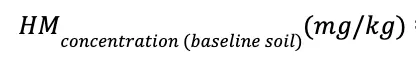 Concentration of Feedstock Equation