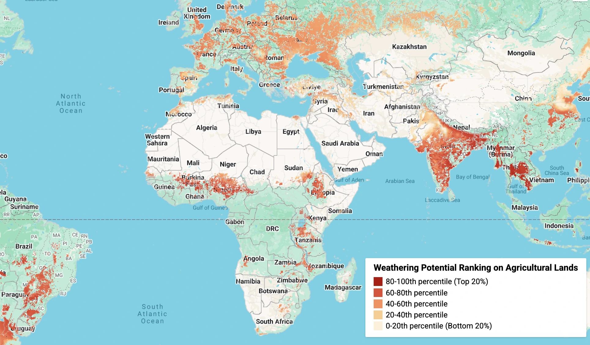 Screencap of the Weathering Potential Explorer
